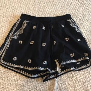 pattern float shorts